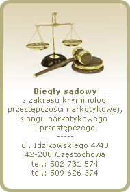 Biegły sądowy ...